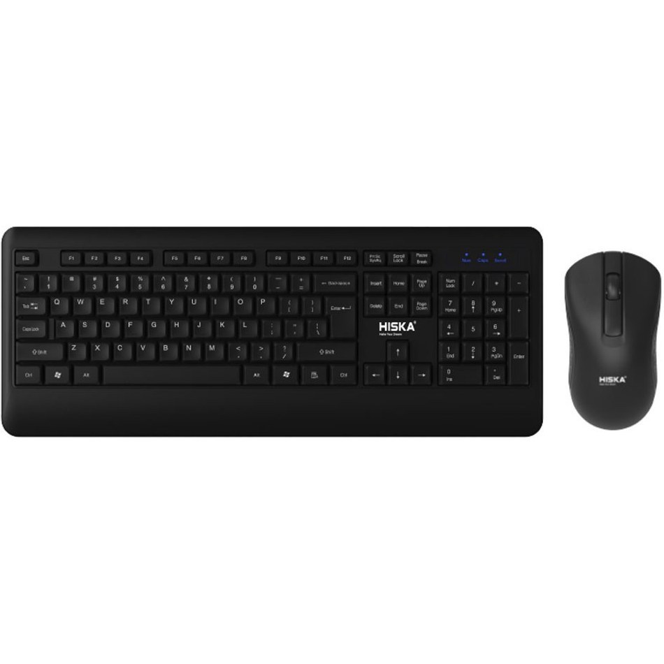 کیبورد و موس وایرلس هیسکا MK25W